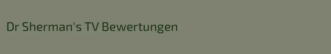 Dr Sherman's TV Bewertungen